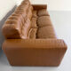 Ancien canapé en cuir camel 3 places design De Sede DS-40 vintage an70
