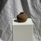 Small round ancient vase in engraved terracotta, Indonesian polychromy H10 D1