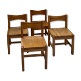 Chaises modèle "Hongisto" par Ilmari Tapiovaara 1963