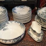 Earthenware service st amand early twentieth century