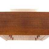 Scandinavian mahogany chest of drawers, Swedish modern, Sweden, 1940