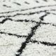 80 x 180 cm black pattern berber carpet