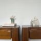 Pair of vintage Maison Regain bedside tables