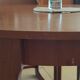 Scandinavian extensible table, butterfly extension circa 1960