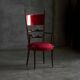 High-back dining chairs by Aldo Tura, Italy, 1962