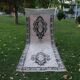 Vintage Turkish hallway rug 142x405 cm