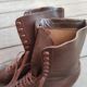 Rare pair of women's ice skates, Schumacher St. Moritz, circa 1910-11.
