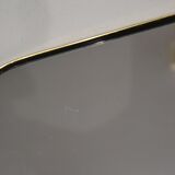 1960s free-form mirror - 49 X 33 cm