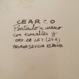 Cearco porcelain plate