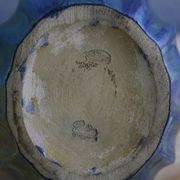 Vase in iridescent earthenware Cistere Aubervilliers
