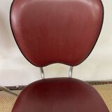 Pair of vintage leatherette chairs
