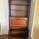 Wooden library secretary with drop-down front - Louis-Philippe style