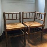Antique corner chairs