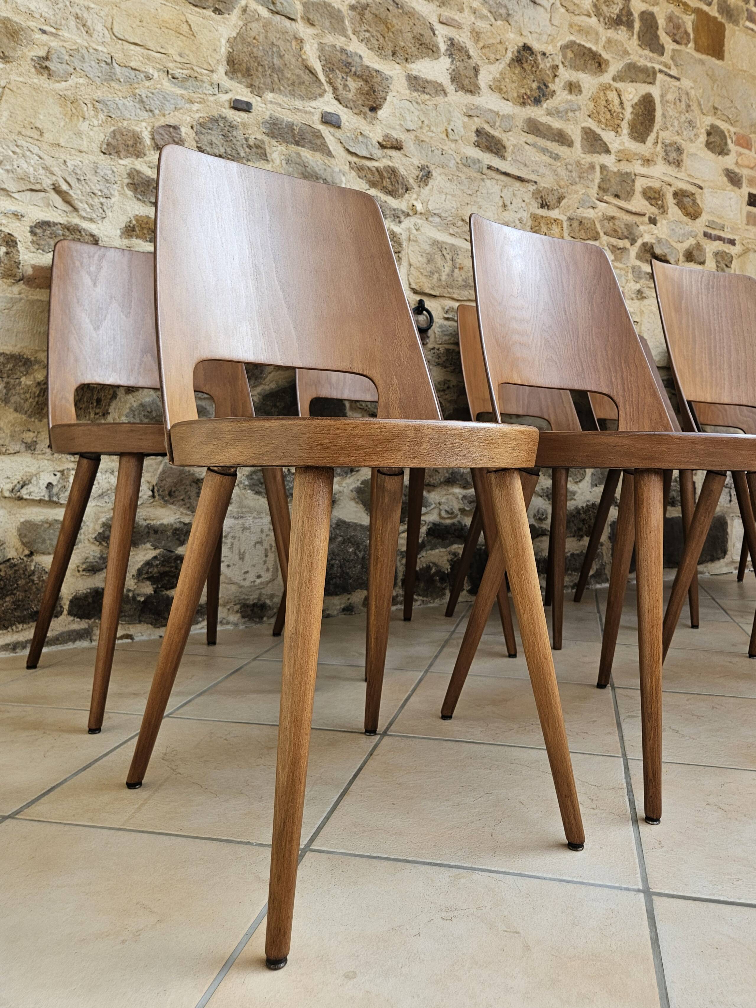 10 Baumann Mondor chairs