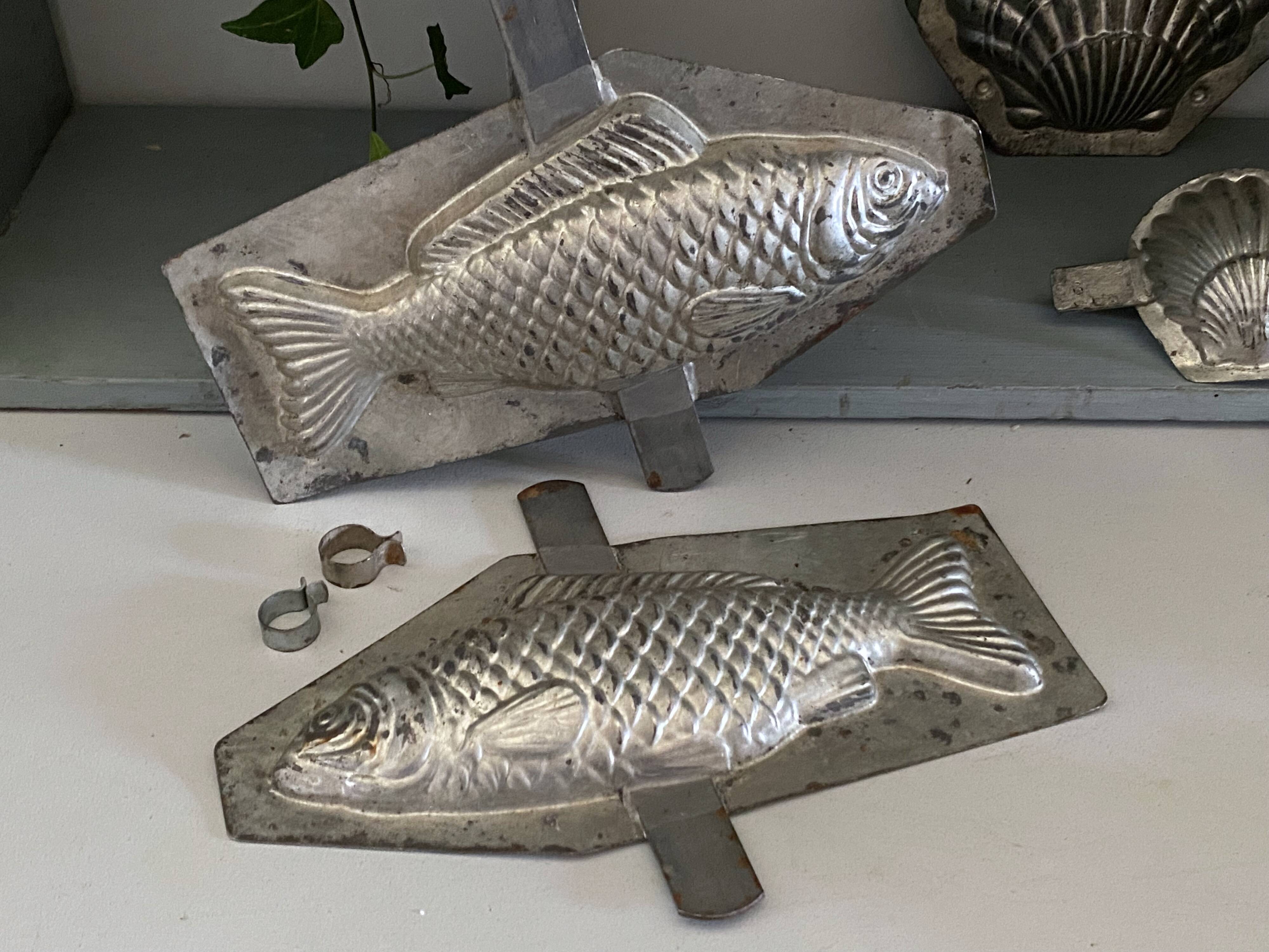 Large “fish” chocolate mold