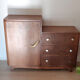Vintage asymmetrical chest