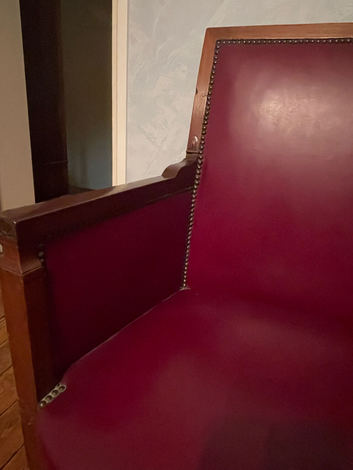 Leather sofa