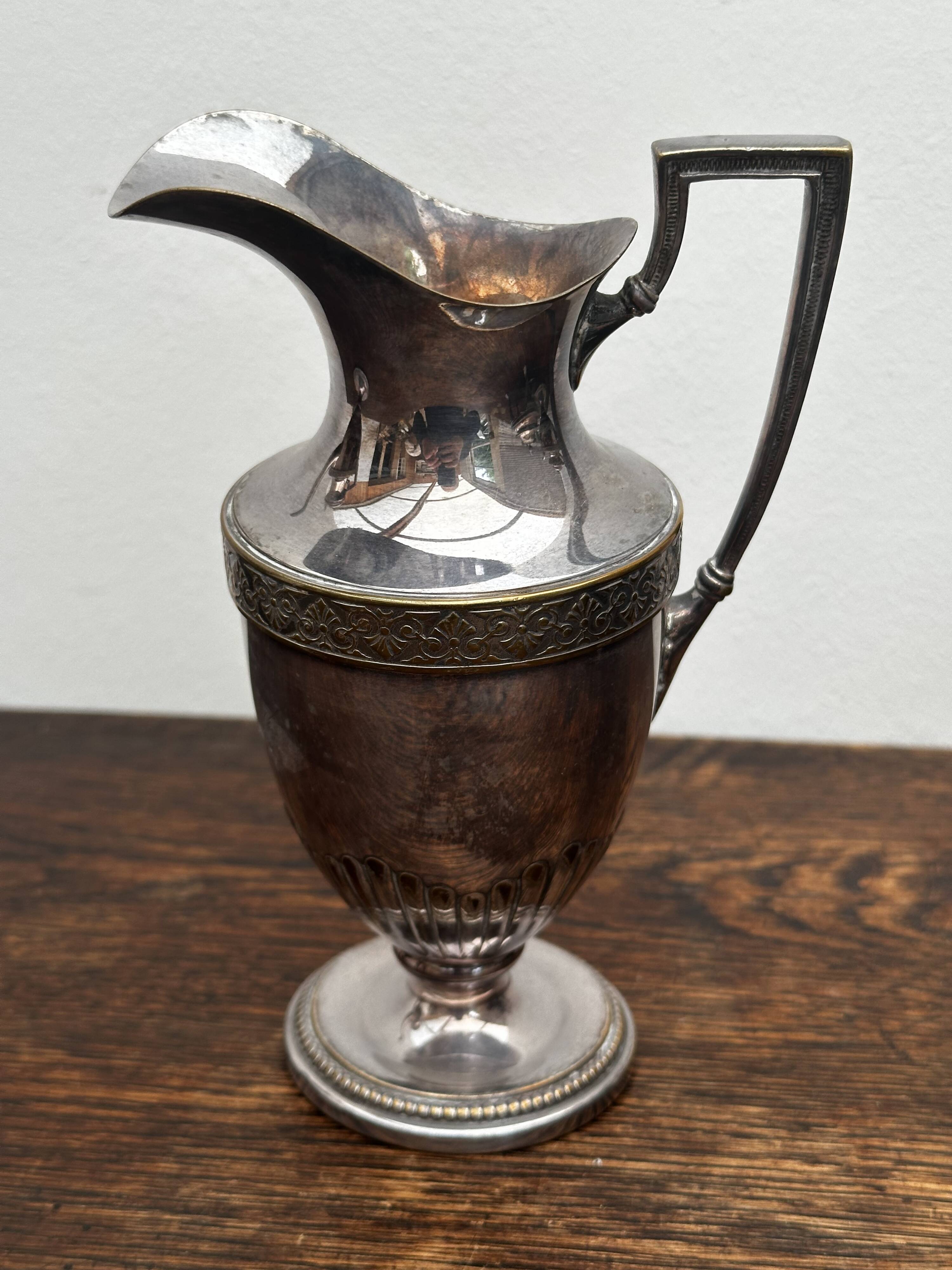 Silver-plated tea and coffee service from the Art Nouveau period