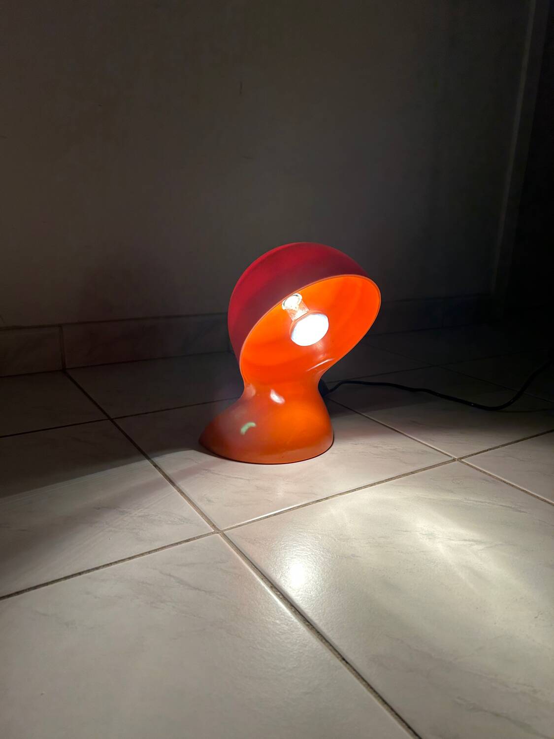Lampe de table vintage Dalu Vico Magistretti pour Artemide