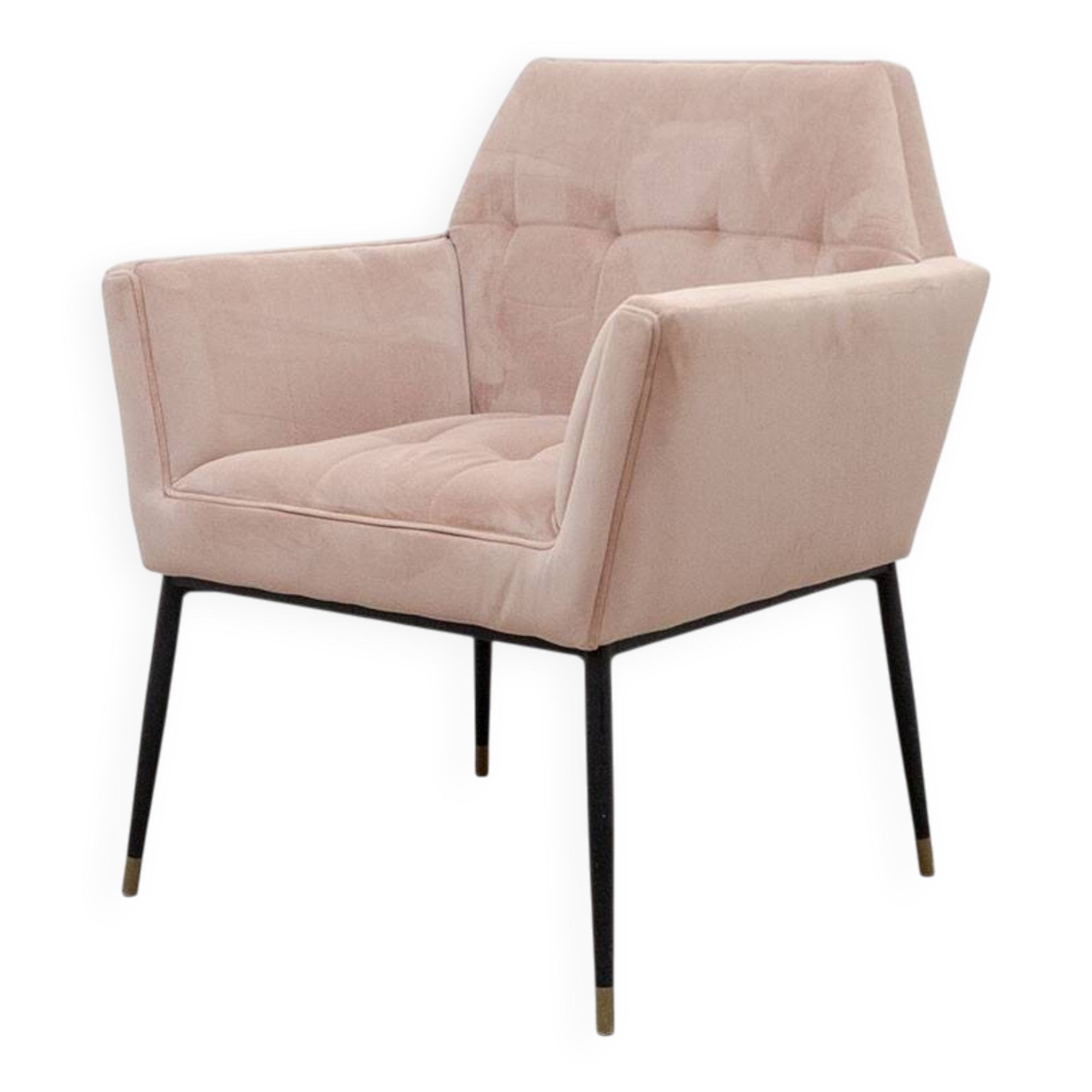 Dutchbone Kate pastel pink armchair