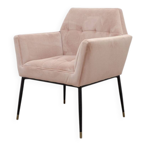Fauteuil Dutchbone Kate - rose pastel