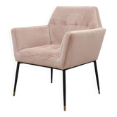 Fauteuil Dutchbone Kate rose pastel