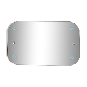 miroir années 50 54×33