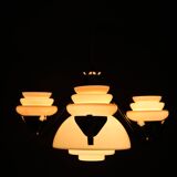 1930s Art Deco Chandelier, Czechoslovakia