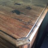 Old walnut or low sideboard buffet