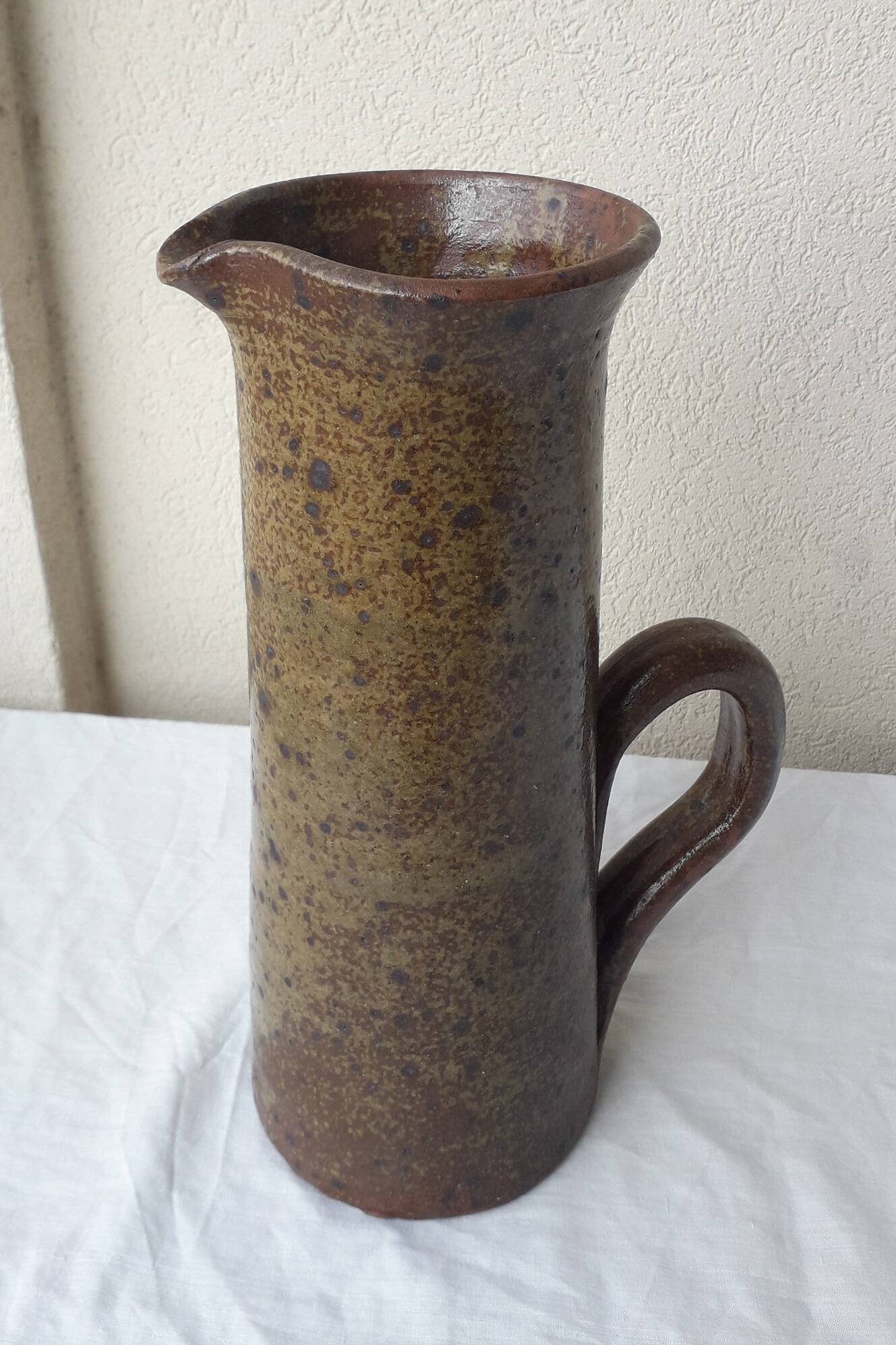 Pyrite stone jug