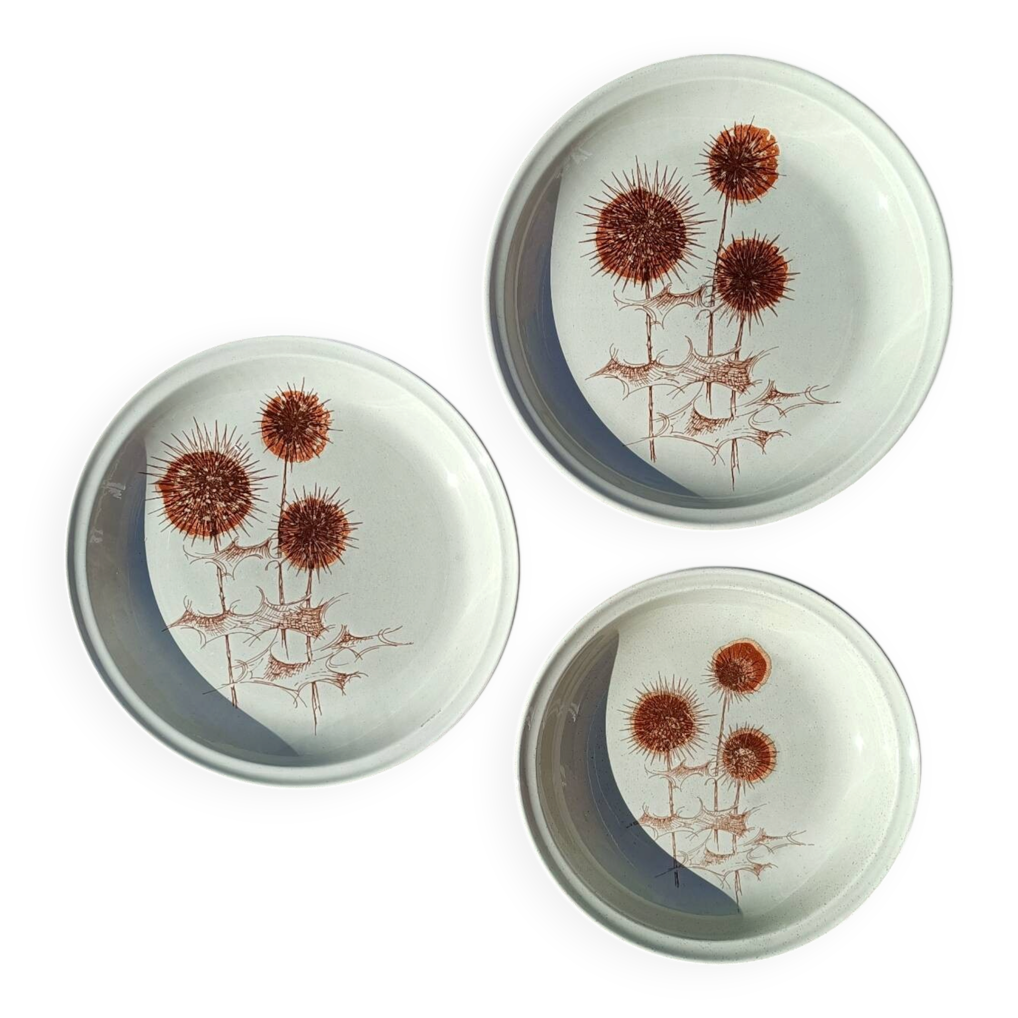 Ensemble Assiettes Sarreguemines