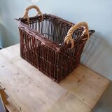 Wicker basket, rattan