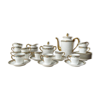Limoges Chabrol & Poirier tea and coffee service (23)