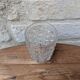 Antique crystal glass goblet signed Baccarat model Diamonds Pierreries H