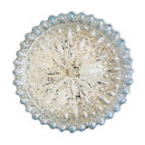 Plafonnier en verre moulé