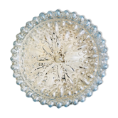 Plafonnier en verre moulé