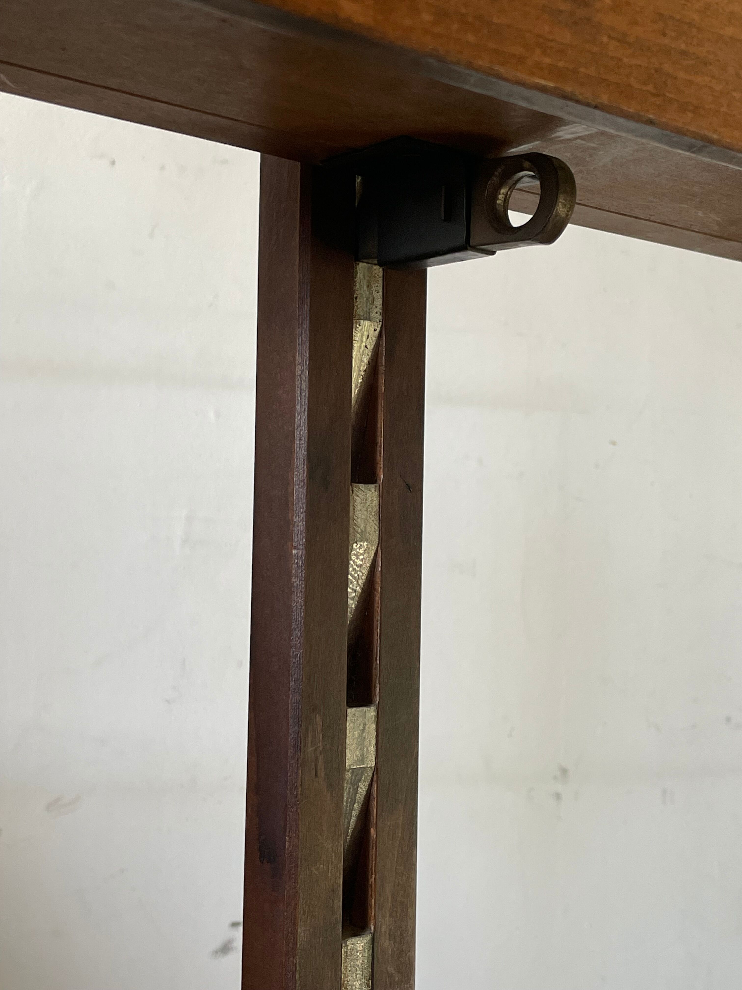 Old workshop rack and pinion easel