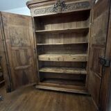 Lyonnaise walnut wardrobe Regency period