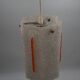 Perspex vintage pendant lamp