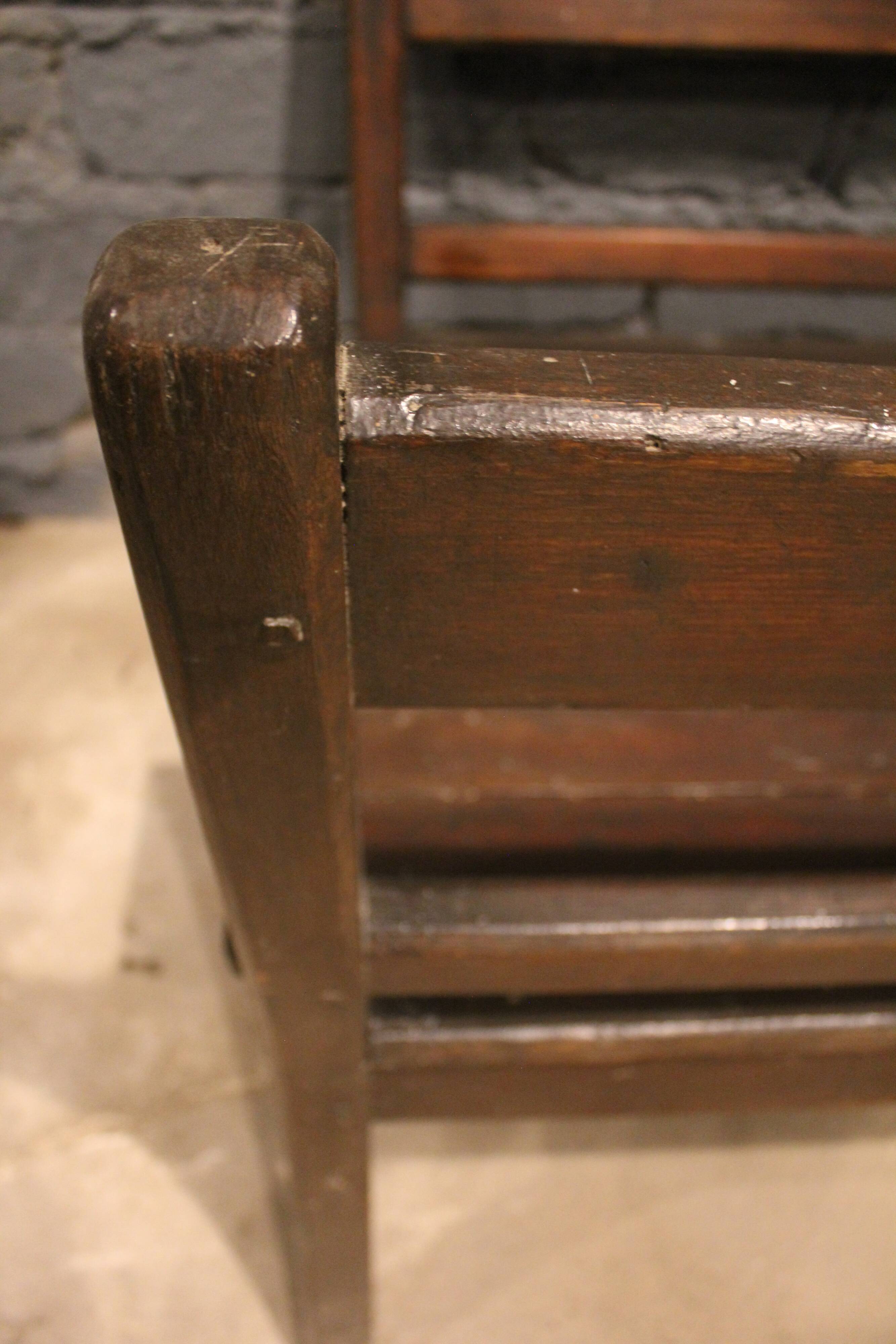 Pair of monastery benches