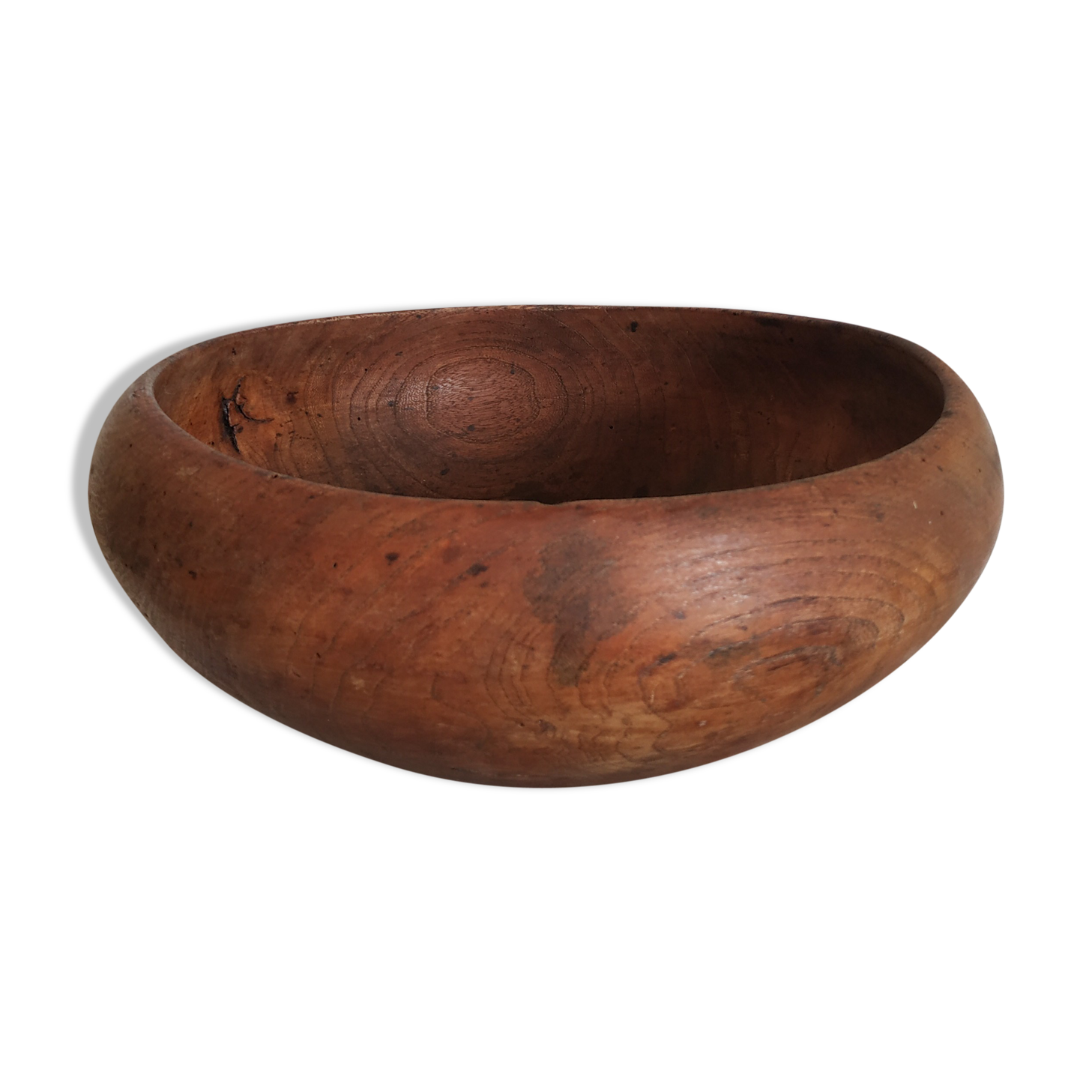 Old wooden bowl