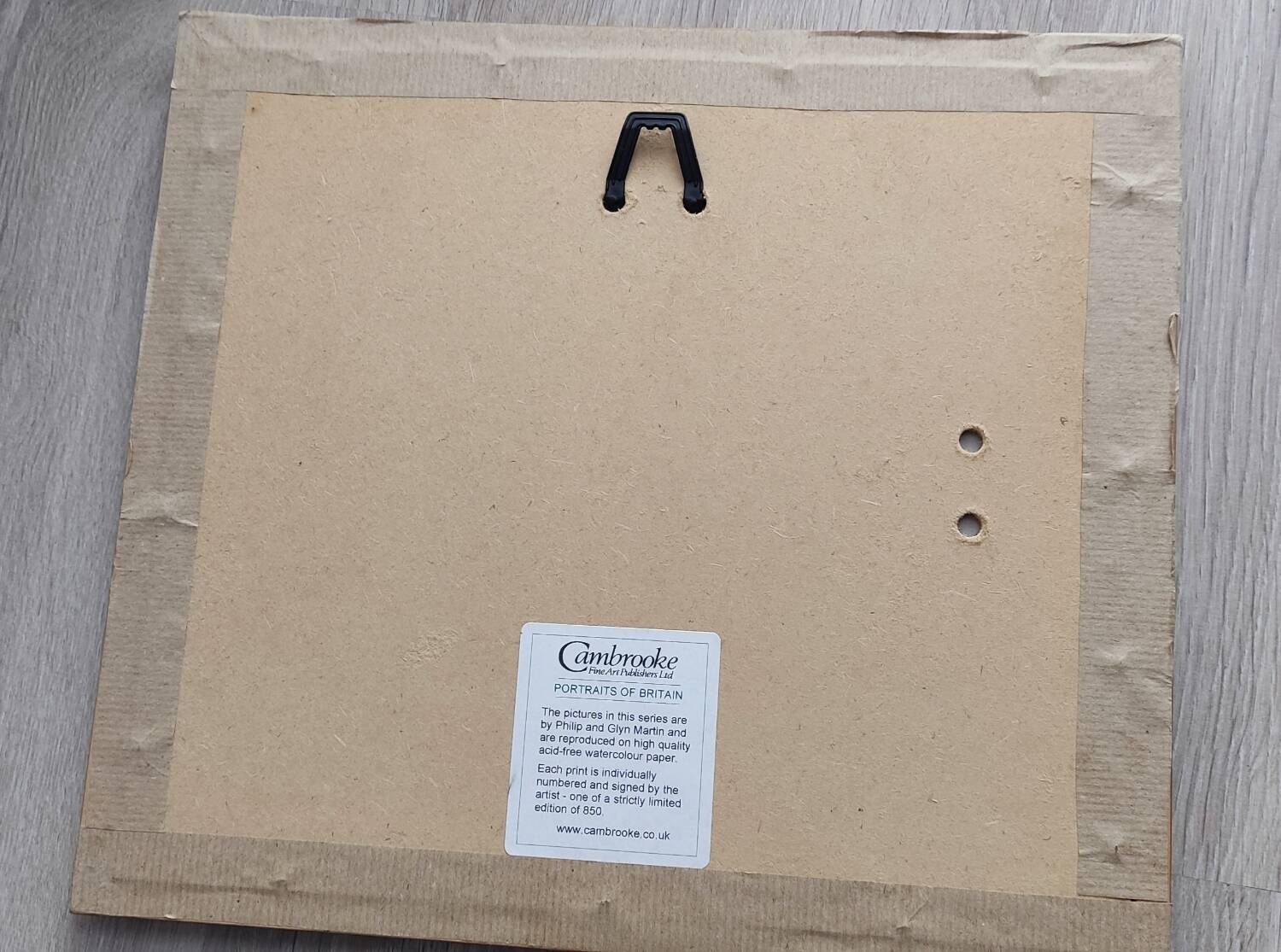 "Whalley Abbey Framed Painting - Signed Limited Edition (Philip & Glyn)