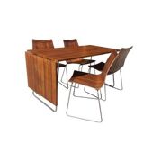 Ensemble de repas Tønnestav par Kjell Richardsen pour Tynes Møbelfabrikk, Norvège, années 1960