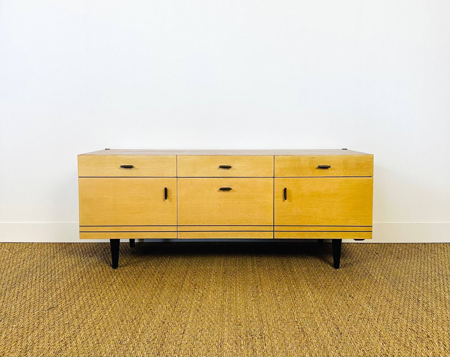 Vintage Scandinavian teak sideboard
