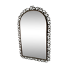 Old beveled wrought iron mirror late nineteenth century