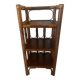 Vintage rattan shelf