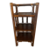 Vintage rattan shelf