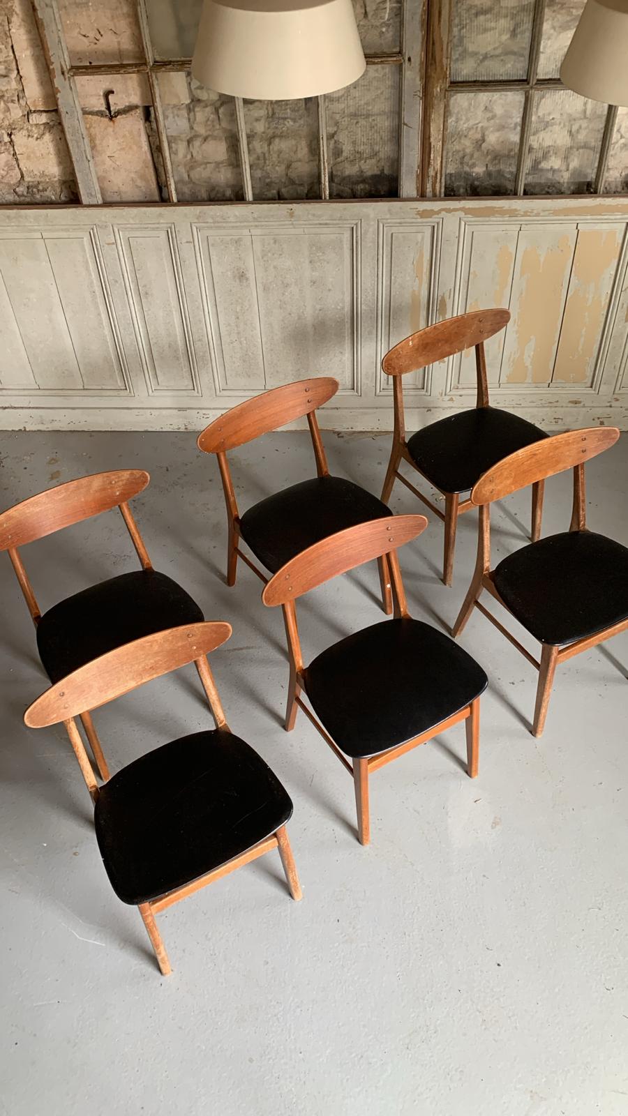 Lot 6 chaises Farstrup 210
