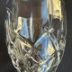 Bohemia - glasses on foot (6) - Modern mid-century - Lead crystal 24% Pbo