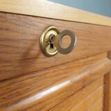 Double curtain binder